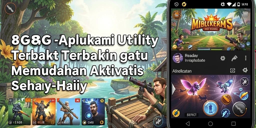 Tampilan aplikasi 8G8G dengan fitur pengingat dan catatan.
