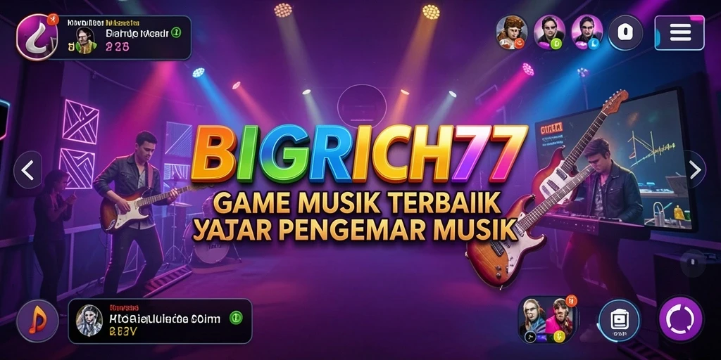 Tampilan gameplay menarik dan interaktif dalam BIGRICH77.