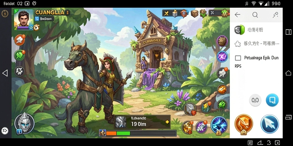 Tampilan gameplay RPG yang menakjubkan dari CUANGILA.