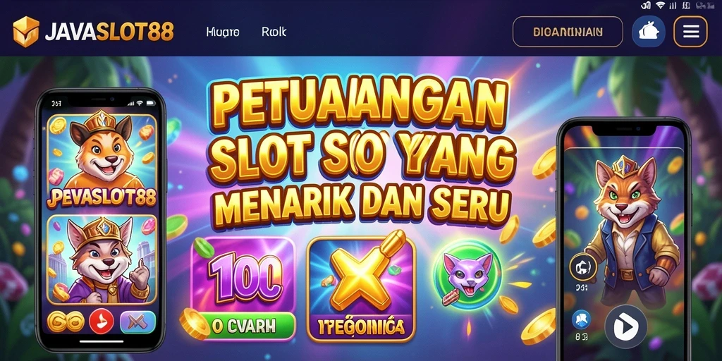 Screenshot utama JAVASLOT88 menampilkan gameplay slot yang memukau.
