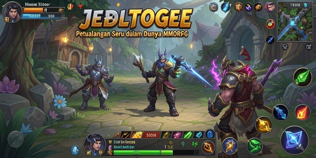 Tampilan utama gameplay JEBOLTOGEL dengan aksi seru dan interaksi pemain.