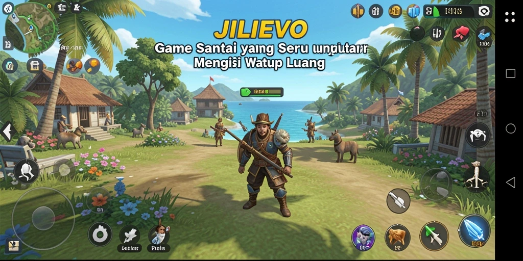 Tampilan gameplay seru dan interaktif JILIEVO.